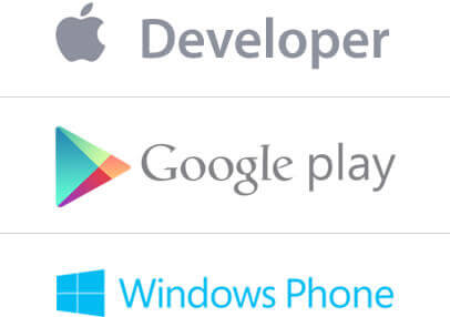 iOS Developer, Android Developer, Windows Developer